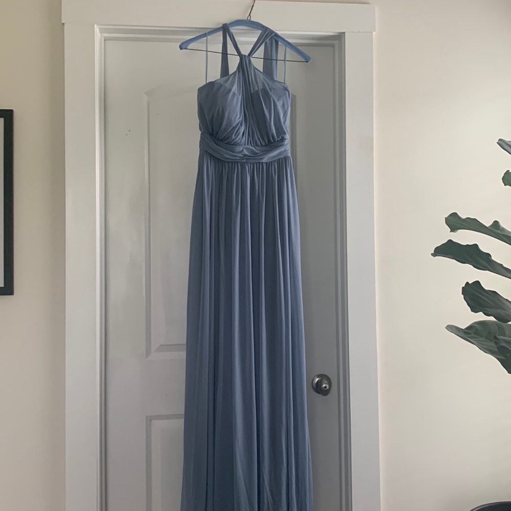 Birdy grey dusty blue size medium. Worn once. Dry cleaned.